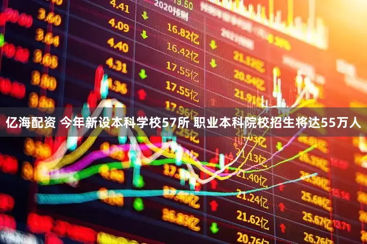 亿海配资 今年新设本科学校57所 职业本科院校招生将达55万人
