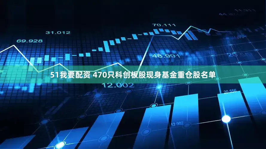 51我要配资 470只科创板股现身基金重仓股名单