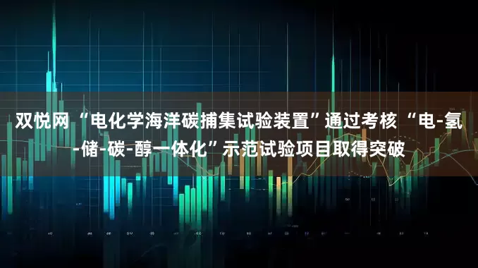 双悦网 “电化学海洋碳捕集试验装置”通过考核 “电-氢-储-碳-醇一体化”示范试验项目取得突破